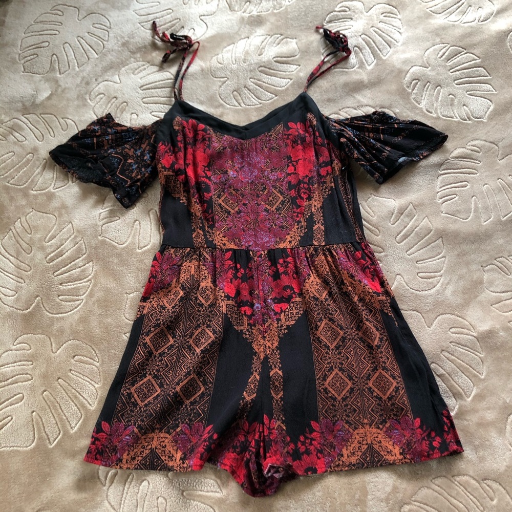 Off the shoulder romper